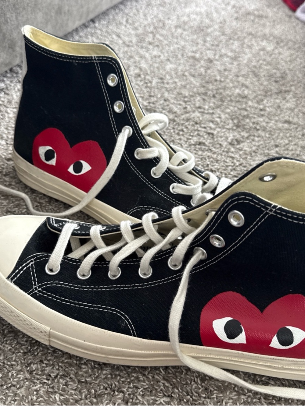 Men’s Chuck Taylor Comme de Garçons PLAY converse sneakers